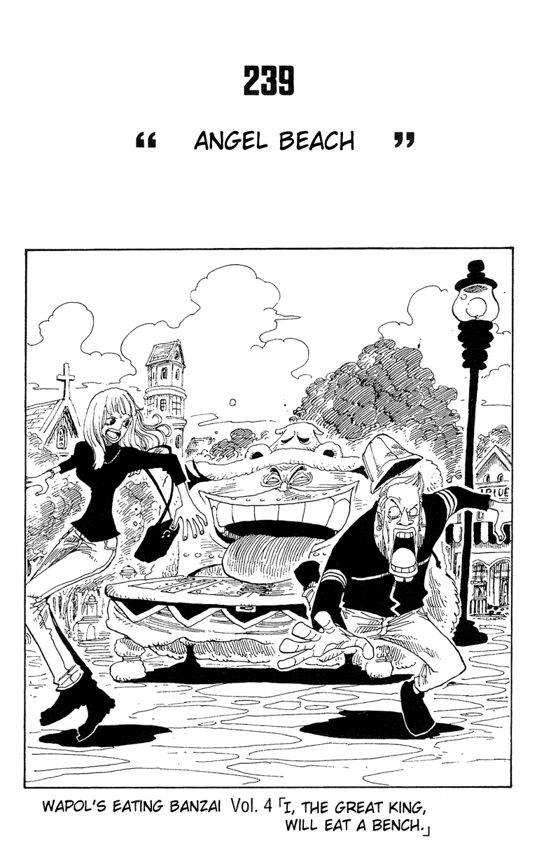 One Piece, Chapter 239 image 01